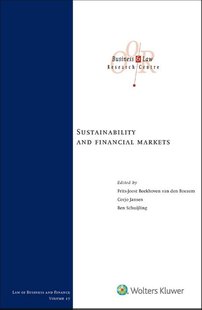 Sustainability and financial markets