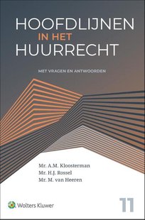 Hoofdlijnen in het huurrecht