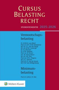 Cursus belastingrecht Vennootschapsbelasting