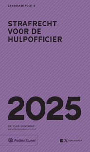 Strafrecht voor de Hulpofficier 2025