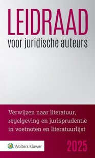 Leidraad voor juridische auteurs