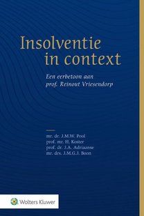 Insolventie in context: een eerbetoon aan prof. Reinout Vriesendorp