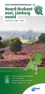 Fietsknooppuntenkaart Noord-Brabant oost, Limburg noord 1:100.000