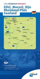 ANWB*Wegenkaart Duitsland 7. Eifel/Moezel/Rijn/Rheinland-Pfalz/Saarland