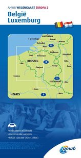 ANWB*Wegenkaart Europa 2. België/Luxemburg