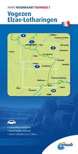 ANWB*Wegenkaart Frankrijk 7. Vogezen/Elzas-Lotharingen