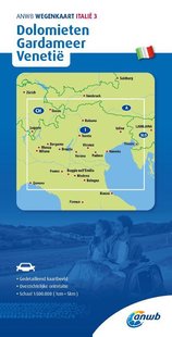 ANWB*Wegenkaart Italië 3. Dolomieten/Gardameer/Venetië