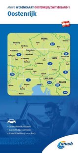 ANWB*Wegenkaart Oostenrijk/Zwitserland 1. Oostenrijk