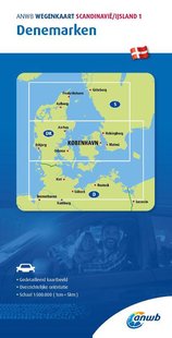 ANWB Wegenkaart Scandinavië/IJsland 1. Denemarken