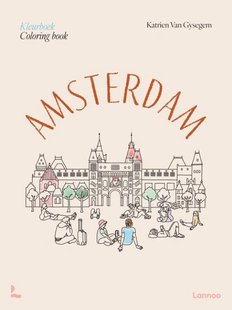 Kleurboek Amsterdam I Coloring Book Amsterdam