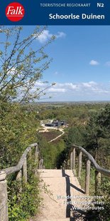 Falk Regiokaart Schoorlse Duinen