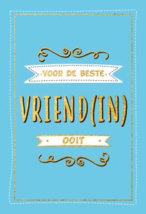 Voor de beste vriend(in) ooit - Cadeauboeken