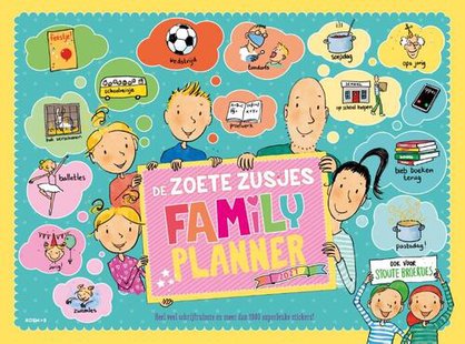 De Zoete Zusjes family planner 2027