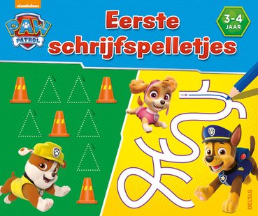 Paw Patrol eerste schrijfspelletjes