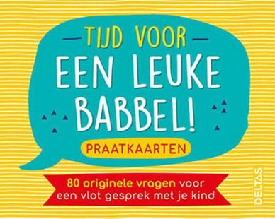 Tijd voor een leuke babbel! Praatkaarten