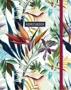 Adresboek (groot) - Tropical