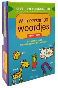 Speel- en leerkaarten - Mijn eerste 100 woordjes vanaf 1 jaar