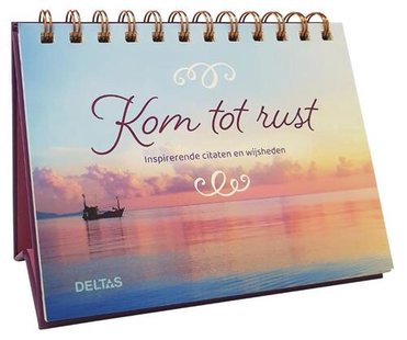 Kom tot rust - Tafelstaander