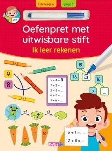 Oefenpret met uitwisbare stift - Ik leer rekenen