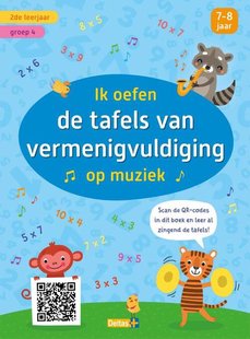 Ik oefen de tafels van vermenigvuldiging op muziek