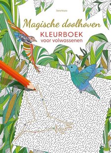 Magische doolhoven kleurboek voor volwassenen