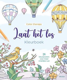 Color therapy Laat het los Kleurboek