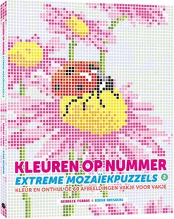 Kleuren-op-nummer: extreme mozaïekpuzzels