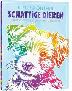 Kleur & Onthul: Schattige Dieren