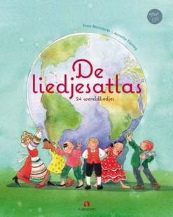De liedjesatlas, 24 wereldliedjes - boek en cd