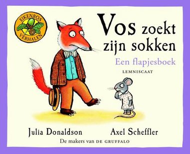 Vos zoekt zijn sokken (flapjesboek)