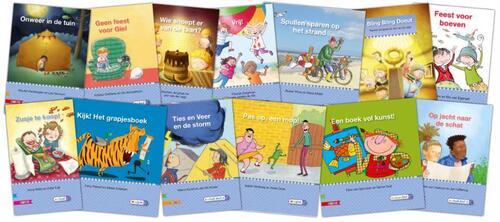 Pakket leesboeken kim-versie kern 11 (13 titels)