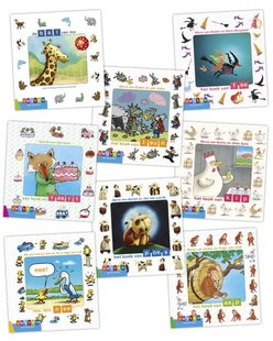 Pakket 1 kleuters samenleesboeken (8 titels)