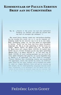 Kommentaar op Paulus Eersten Brief aan de Corinthiërs