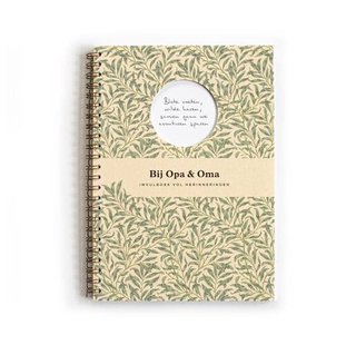 Bij opa en oma - invulboek vol herinneringen