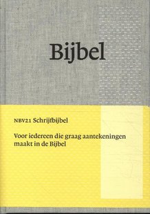 Bijbel NBV21 Schrijfbijbel
