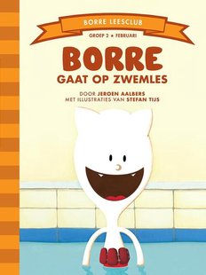 Borre gaat op zwemles