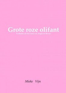 Grote roze olifant