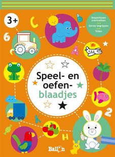 Speel- en oefenblaadjes 3+ (oranje)