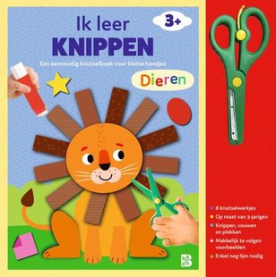 Knutselboek met schaartje: Dieren