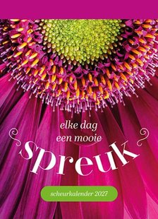 Scheurkalender 2027 Elke dag een mooie spreuk