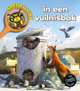 In een vuilnisbak