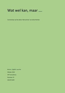 Wat wel kan, maar…