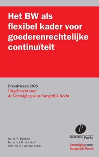 Het BW als flexibel kader voor goederenrechtelijke continuïteit