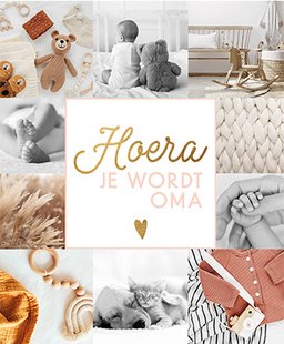 Hoera, je wordt oma