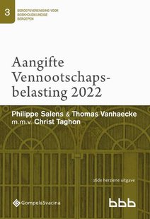 3-Aangifte Vennootschapsbelasting 2022 (gedrukte versie)