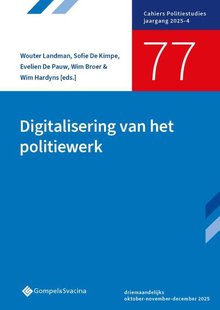 Digitalisering van het politiewerk