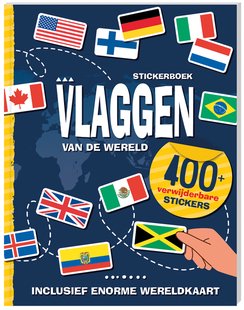Stickerboek Vlaggen van de wereld