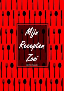 Kerstcadeau - Blanco Recepten Invulboek - Mijn Recepten Zooi