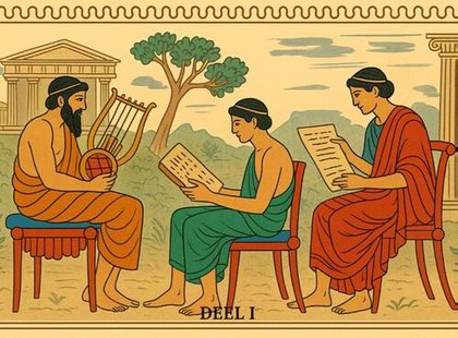 Klassiek Grieks leren met stripjes en AI