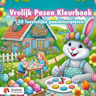 Vrolijk Pasen Kleurboek